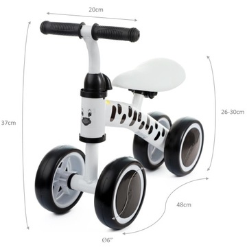 Каталка-толкач, легкий беговел для детей, 4 колеса, ходунки