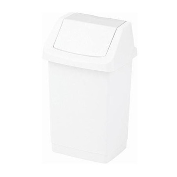 KOSZ UCHYLNY CLICK 50L-BIAŁY