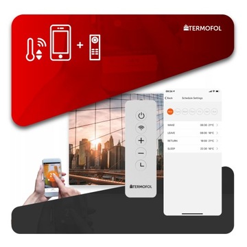 Инфракрасный ОБОГРЕВАТЕЛЬ image 500Вт 85х60см WiFi