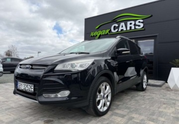 Ford Kuga II SUV 2.0 Duratorq TDCi 163KM 2014 Ford Kuga 2,0 163 KM 4x4 Tytanium Xenon Kamera Navi PDC Asystent 2.0 Diesel
