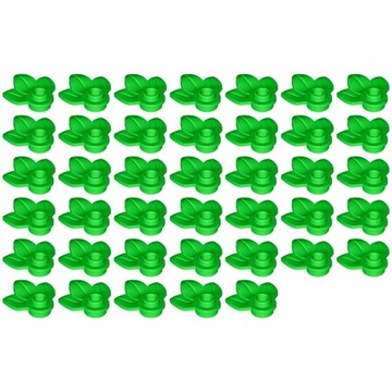 PAKIET LEGO 32607 Liść roślina 1x1 Jasny zielony 6182261 40szt NOWE