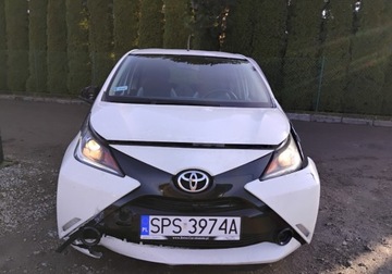 Toyota Aygo II Hatchback 5d 1.0 VVT-i 69KM 2017 Toyota Aygo 122017r,SALON POLSKA1.0 Benzyna. Uszkodzony przod i lewy bok., zdjęcie 15