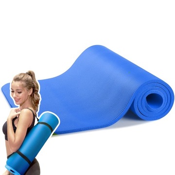 GRUBA PIANKA MIĘKKA MATA DO ĆWICZEŃ JOGA PILATES