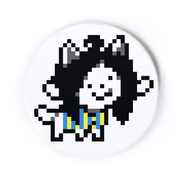 Przypinka Undertale - Temmie 58 mm
