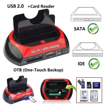 SATA IDE ATA HDD USB МИНИ ДОК-СТАНЦИЯ