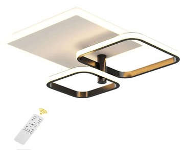 Lampa sufitowa nowoczesna LED 35W ściemniana pilot