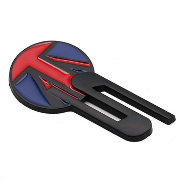 czarny S logo Emblemat znaczek Naklejki na karoserię Jaguar 7.3*3cm