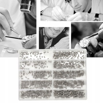 Металлический винт для ремонта часов диаметром 1,2 мм.