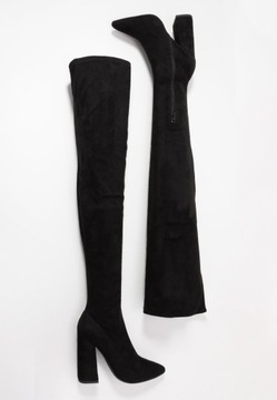 Missguided BLOCK BOOT Kozaki na obcasie 38 1AAF