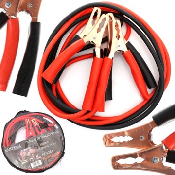 KABLE PRZEWODY ROZRUCHOWE 800A 4,5M + POKROWIEC