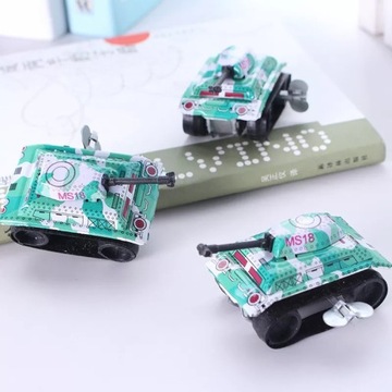 ИГРУШЕЧНЫЙ ТАНК, ЗАВОДНАЯ МЕТАЛЛИЧЕСКАЯ МОДЕЛЬ С КЛЮЧОМ