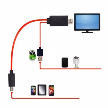 КАБЕЛЬ-АДАПТЕР MHL HDMI MICRO USB FULLHD 1080P 1,8 м