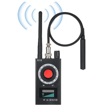 Wykrywacz podsłuchów i kamer GSM GPS UKRYTY LOKALIZATOR WIFI DETEKTOR HDeye