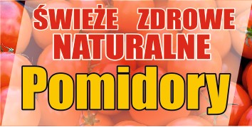 BANER POMIDORY SPRZEDAŻ 150x300cm E TRANSPARENT