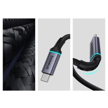 Baseus USB-C Удлиняющий кабель быстрый кабель Сильный универсальный кабель тип C 1M