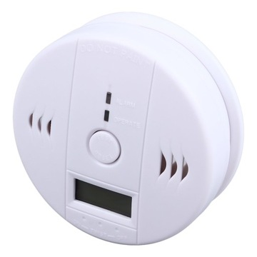 Wyświetlacz LCD alarmu CO Wysoka czułość Dźwięk Ostrzeżenie świetlne