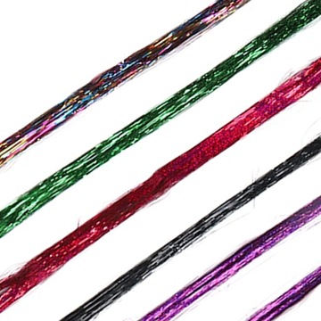 Zestaw świecidełek do włosów z narzędziami 12