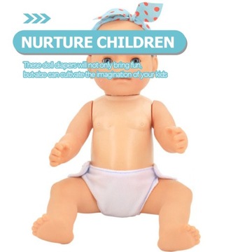 Притворные подгузники для девочек, тканевые подгузники, детский комплект