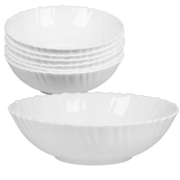 SALATERKA MISKA BIAŁA 23 CM MISECZKA OPAL CARBO