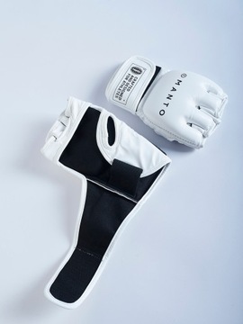 ПЕРЧАТКИ Manto Impact MMA, белые, 4 унции, размер L