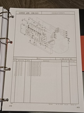 Каталог запчастей Liebherr PR764 RL42 RL422 RL44 RL52 RL22B RL54 PR742 PR744