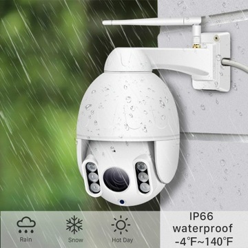 PTZ IP WIFI КАМЕРА 5 МП 4X ЗУМ ИК ОБНАРУЖЕНИЕ ЛЮДЕЙ