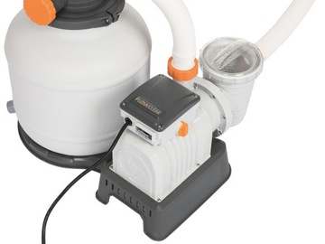 POMPA FILTRUJĄCA PIASKOWA DO BASENÓW 8327 l/h BESTWAY + 25 KG PIASKU