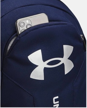 Plecak sportowy UNDER ARMOUR Hustle Szkolny 24L Granatowy NA LAPTOPA 15"