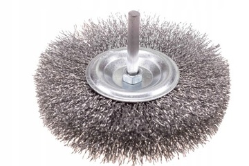 SZCZOTKA DRUCIANA TARCZOWA NA WIERTARKĘ fi 80