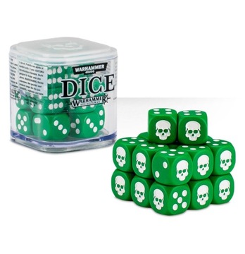 Kości 12mm Citadel Dice Cube - Green