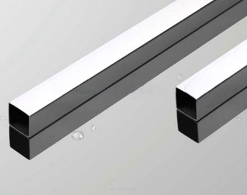 RURA, DRĄŻEK KWADRATOWY 25x25mm CHROM UNIVERSAL c1