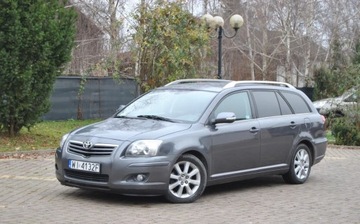 Toyota Avensis II Kombi 1.8 VVT-i 129KM 2006 Toyota Avensis GWARANCJA, 2006r, Salon PL, 1.8 Benzyna 129KM, ISOFIX, Navi