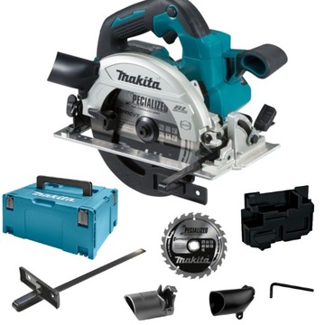 MAKITA PILARKA TARCZOWA PIŁA18V DHS660ZJ MAKPAC WKŁADKA + TARCZA GW.3LATA