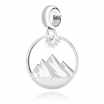 CHARMS SREBRO ZAWIESZKA GÓRY TATRY ZAKOPANE BEADS