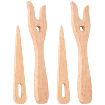 DIY widelec tkacki Lucet widelec szydełko na drutach