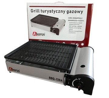 GRILL GAZOWY TURYSTYCZNY PRZENOŚNY NA BALKON TARAS WALIZKA