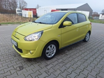 Mitsubishi Space Star Hatchback 5d 1.2 80KM 2014 Mitsubishi Space Star Klimatyzacja.Stan Top!!, zdjęcie 2
