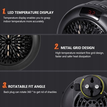 Переносной обогреватель Воздушный обогреватель Белый