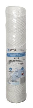 WKŁAD SZNURKOWY 20 MIKRON PP20M 10 CALI UST-M