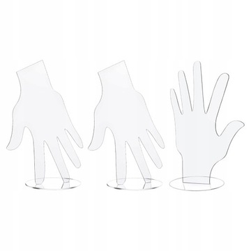 Hand Jewelry Display Holder Akrylowy