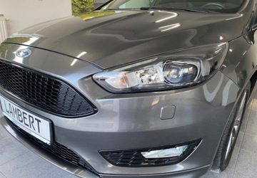 Ford Focus III Kombi Facelifting 1.5 EcoBoost 150KM 2017 Ford Focus ST-Line Gwarancja Bezwypadkowy Oplacony Navi Kamera 1.5 Benzyna, zdjęcie 11