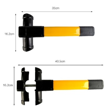 Универсальный противоугонный замок рулевого управления, прочный и прочный для кабины