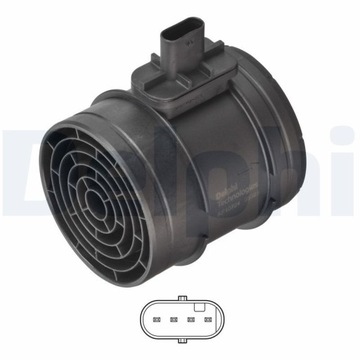 DELPHI AF10724-12B1 VÁHA VZDUCHU HMOTA VZDUCHU