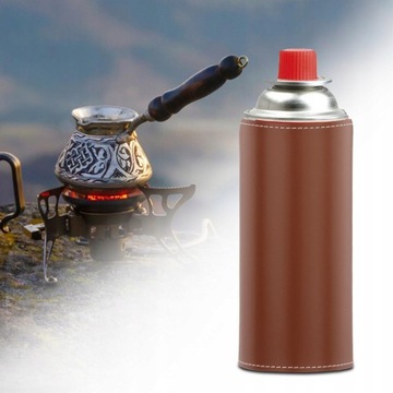 PU Skórzana osłona kanistra gazowego Butla z