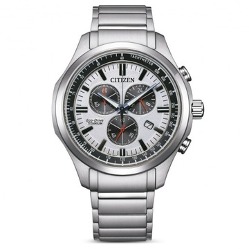 CITIZEN ECO-DRIVE ТИТАНОВЫЙ ХРОНОГРАФ AT2530-85A