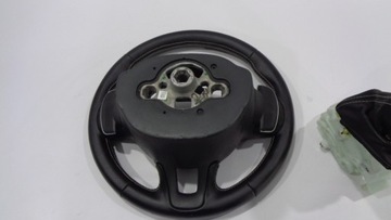 Volvo XC 90 II кожаный руль с перекидной ручкой R-design