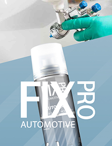 АВТОМОБИЛЬНАЯ КРАСКА FixPro + ПРОЗРАЧНЫЙ СПРЕЙ MERCEDES 197