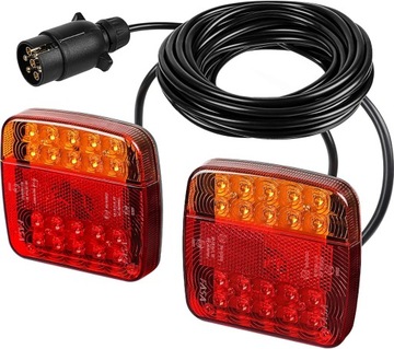 Yuanjoy 12V Magnetyczne lampy LED do przyczepy z kablem L725