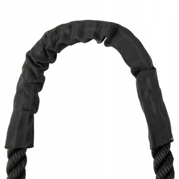 Силовая тренировка на скакалке диаметром 25 мм.