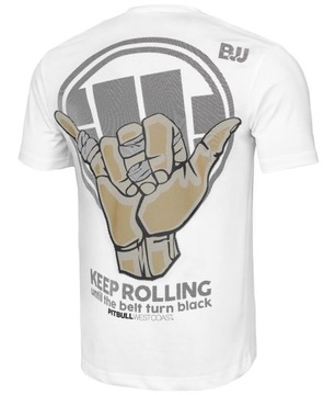 T-shirt koszulka sportowa PIT BULL KEEP ROLLING_L